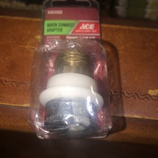 Ace Quick-Connect Dual Thread 3/4 in. Chrome Aerator Adapter 4564886 New