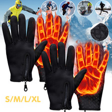 2 Pair Outdoor Winter Gloves Touchscreen Ready Warm Thermal Winter Gloves Unisex