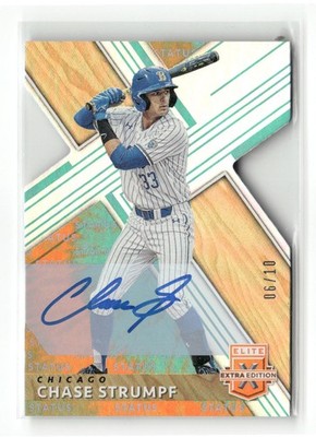 2019 Elite Extra Edition #64 Chase Strumpf Autograph Status Die Cut /10
