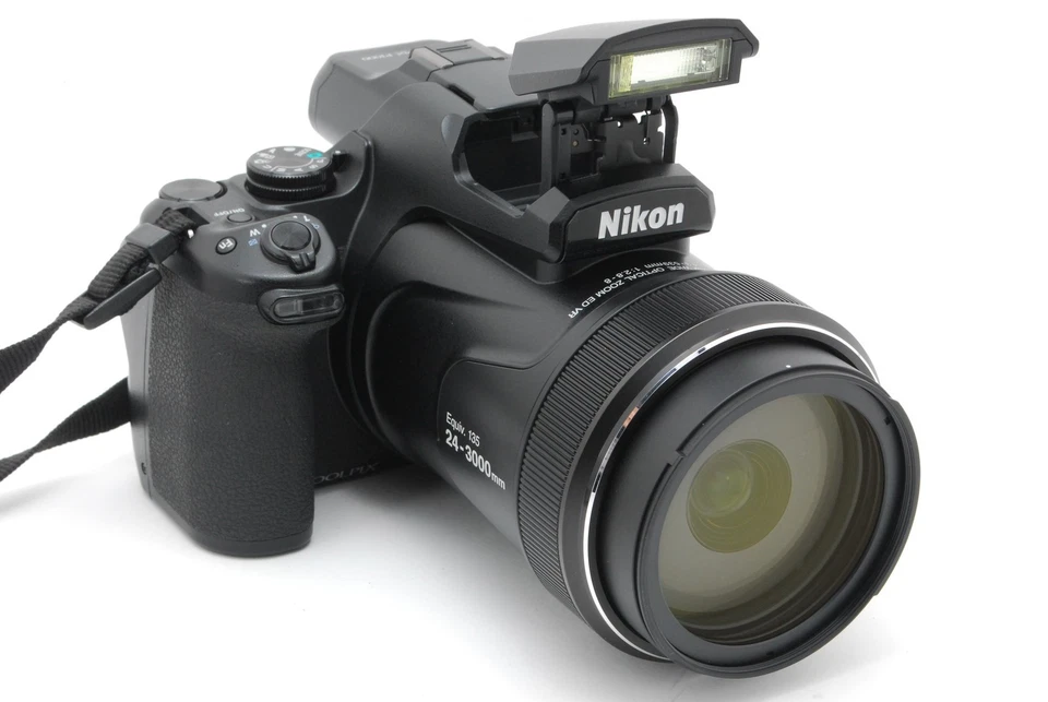 [MINT W/BOX] Nikon Coolpix P1000 16MP 125x Digital Camera Black from JAPAN - Image 4 of 4