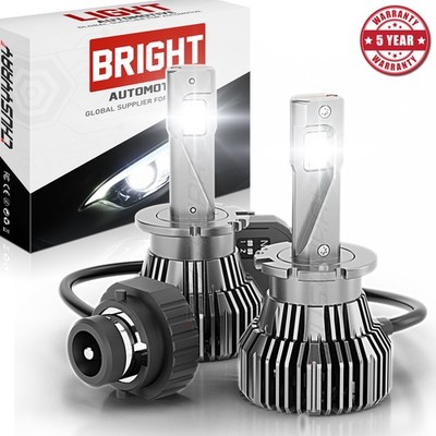 D4S D4R For Subaru BRZ 2013-2015 LED Headlight Bulbs Kit Replace HID Xenon Lamps