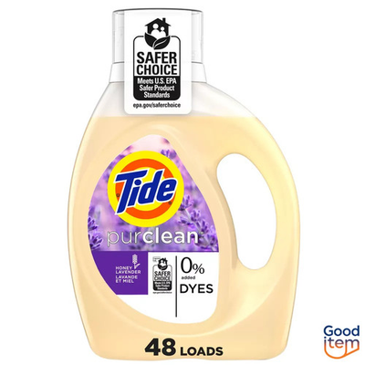 #ad Tide Purclean Honey Lavender HE Deep Cleaning Concentrated Liquid Laundry Deterg $18.91