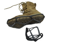 MILITARY YAKTRAX TRACTION CLEATS OVER-BOOT ICE GRIPS SMALL 5-8.5