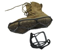 MILITARY YAKTRAX TRACTION CLEATS OVER-BOOT ICE GRIPS SMALL 5-8.5