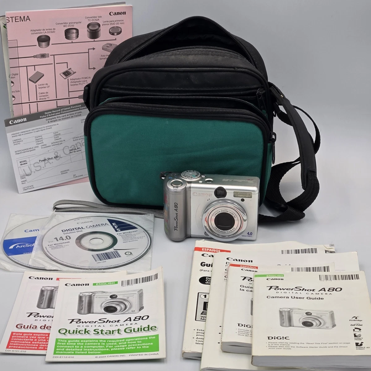 Canon PowerShot A80 Digital Cameras for Sale | Shop New & Used