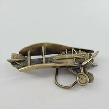 The Great American Buckle Company Airplane Belt Buckle #383 Copyright 1981