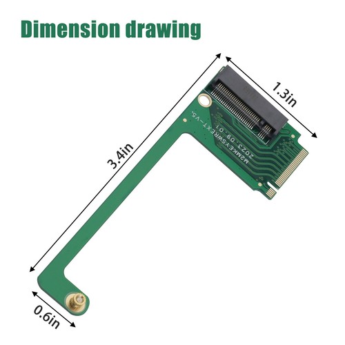 SSD Adapter PCIe 4.0 2230 To 2280 SSD Adapter Card For ROG Ally For Play Game - Photo 4/10
