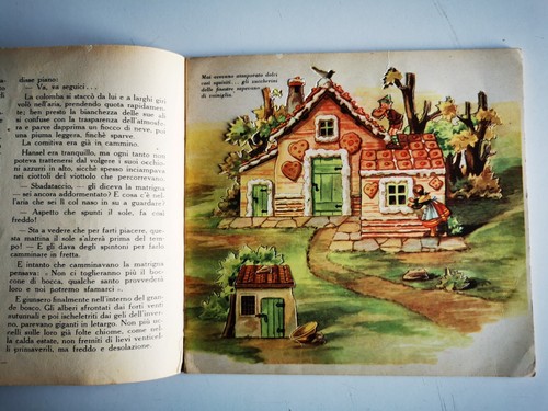 HANSEL E GRETEL - COLLANA ROSA D'ORO CON DISEGNI IN RILIEVO ANNI '50 - Picture 4 of 8