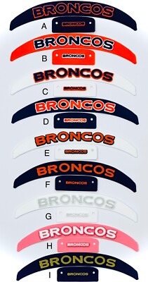 Broncos MINI Helmet 3D Bumpers, Speed Version