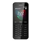 Microsoft Nokia 222 Black Bluetooth Unlocked Mobile Phone