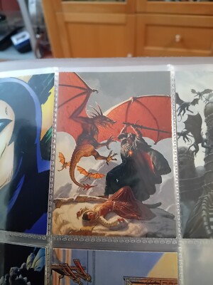 Comic Bilder Medaillon Karte Hildebrandt Flüge Fantasy