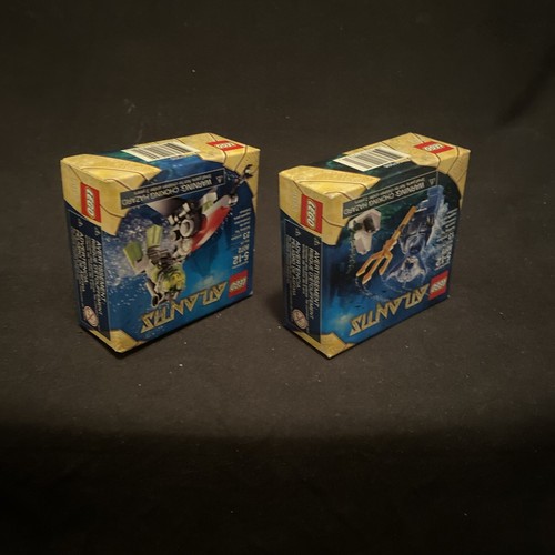 LEGO Atlantis: Sea Jet (8072) & Manta Warrior (8073) Factory Sealed New - Picture 11 of 16