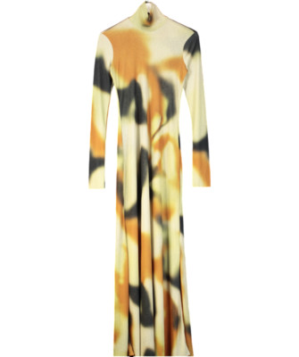 Maxikleid Nanushka Green Nemy UK M
