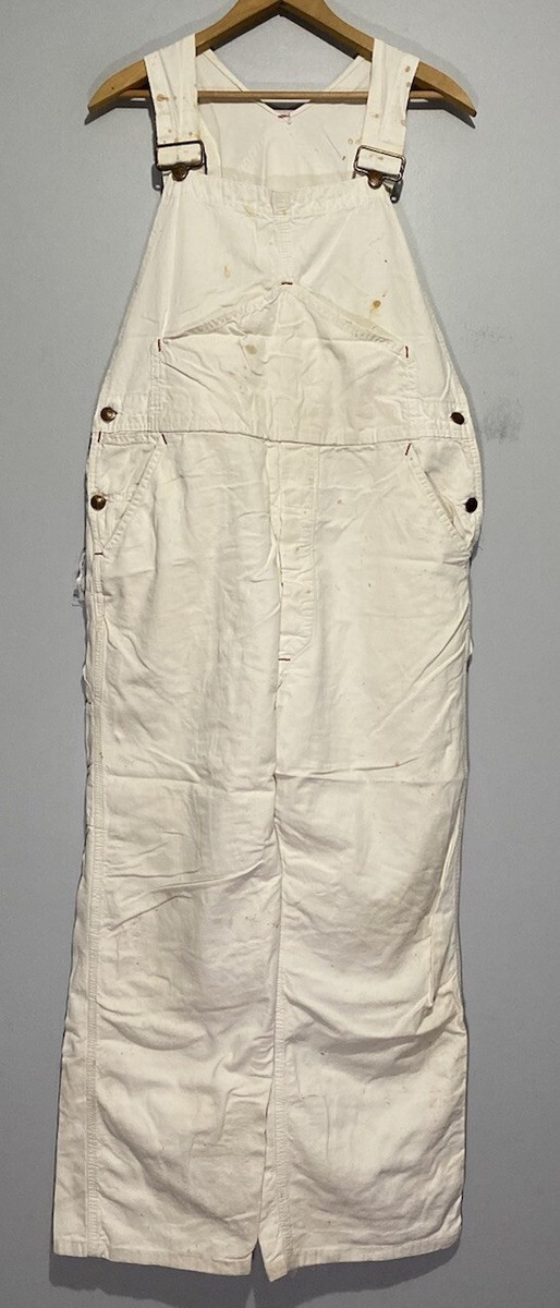 パンツ 1970s BIG MAC Overall Size 36 Vintage 70s Big Mac Overalls Painters Bibs 36 Canvas Square