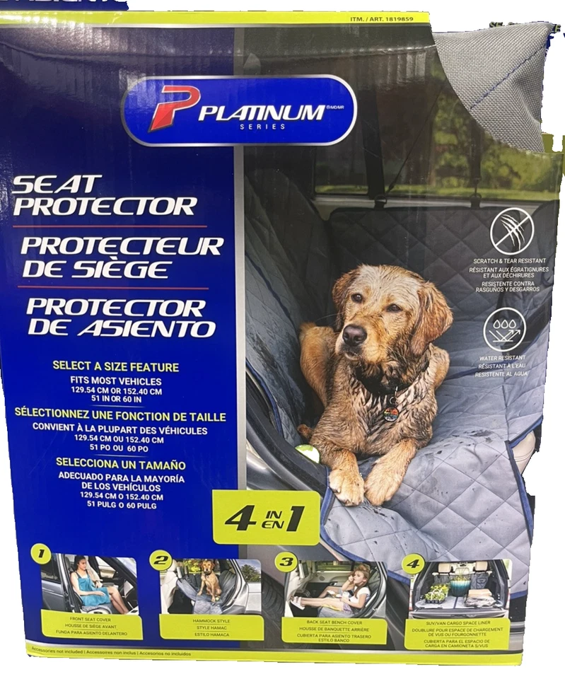 Funda protectora de asiento serie Platinum 4 en 1 Foto 4 de 4