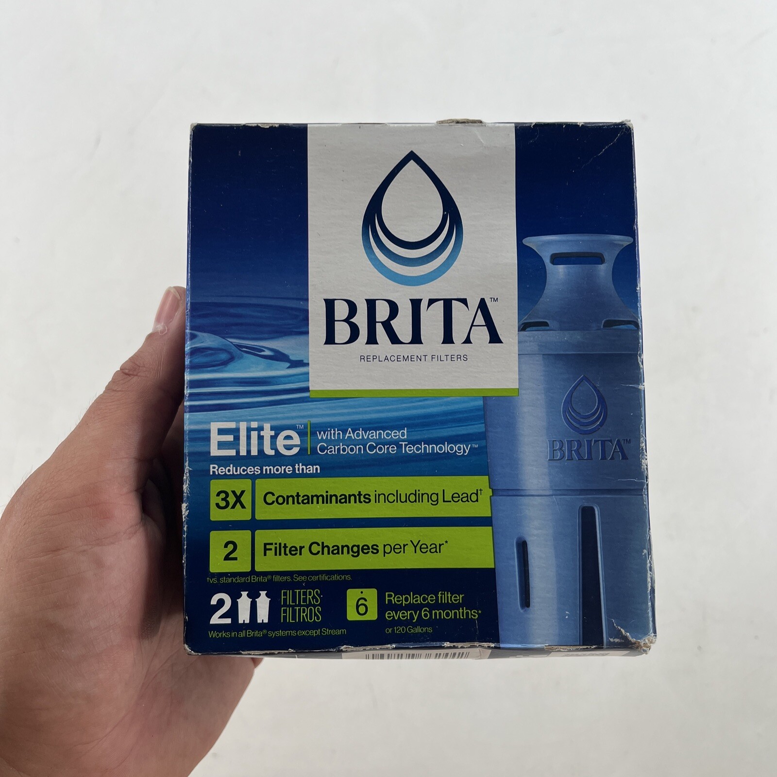 Brita Longlast Elite Replacement Filters for Pitchers Dispensers 2