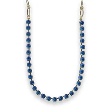 Necklace by Mariana Classy Capri Blue Swarovski Crystals