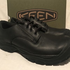 KEEN Utility Scarpe Da Lavoro Uomo PTC Oxford Basse - Antiscivolo, Pelle Resistente All'Acqua, Numero 10 US (42 EU) - 3
