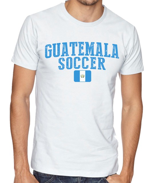 Guatemala Team Soccer Tshirt Adults Men's Soccer Jersey 100 cotton