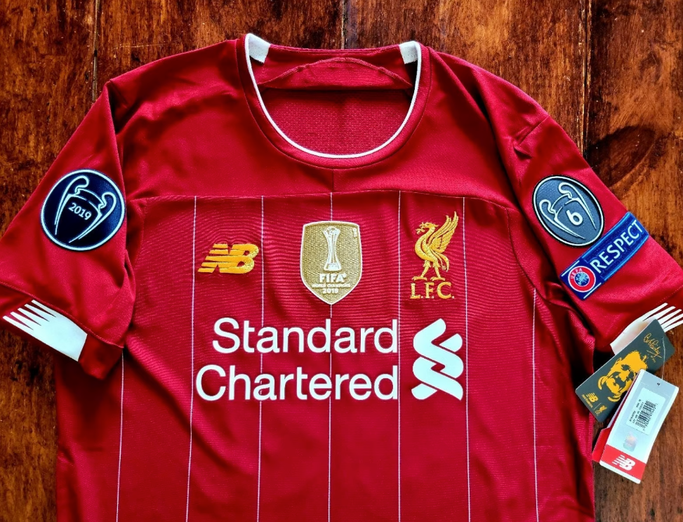 2019/20 New Balance Liverpool #11 M.SALAH Champions League Winner