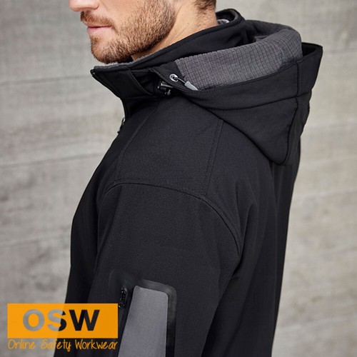 Bizcollection Mens Soft Shell Summit Jacket Ripstop Shell Modern Fit J10910 - Bild 4 von 9