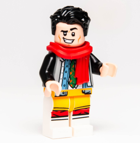 NEW Lego TV Series Friends Minifigure - Joe Tribbiani Red Scarf 10292 ftv003 - Bild 1 von 6