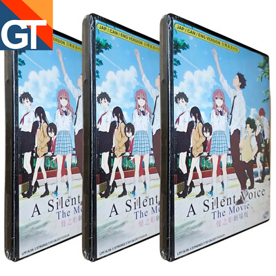 DVD Japan Anime A Silent Voice (Koe No Katachi) The Movie 声之形 English Audio Dub