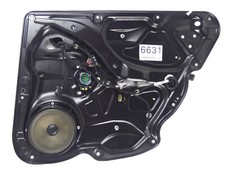 VW Passat 3C B6 Fensterheber Türblech hinten rechts ohne Fensterhebermotor