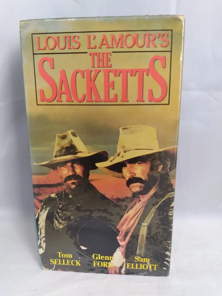 The Sacketts VHS -Movie Tom Selleck New Sealed Condition -1990 - Image 2 of 4