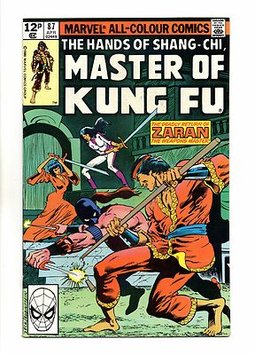 Master of Kung Fu Vol 1 No 87 Apr 1980 (VFN/NM) Bronze Age