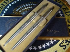 President Ronald Reagan VIP Pen & Pencil Set - White House - Presidential Seal