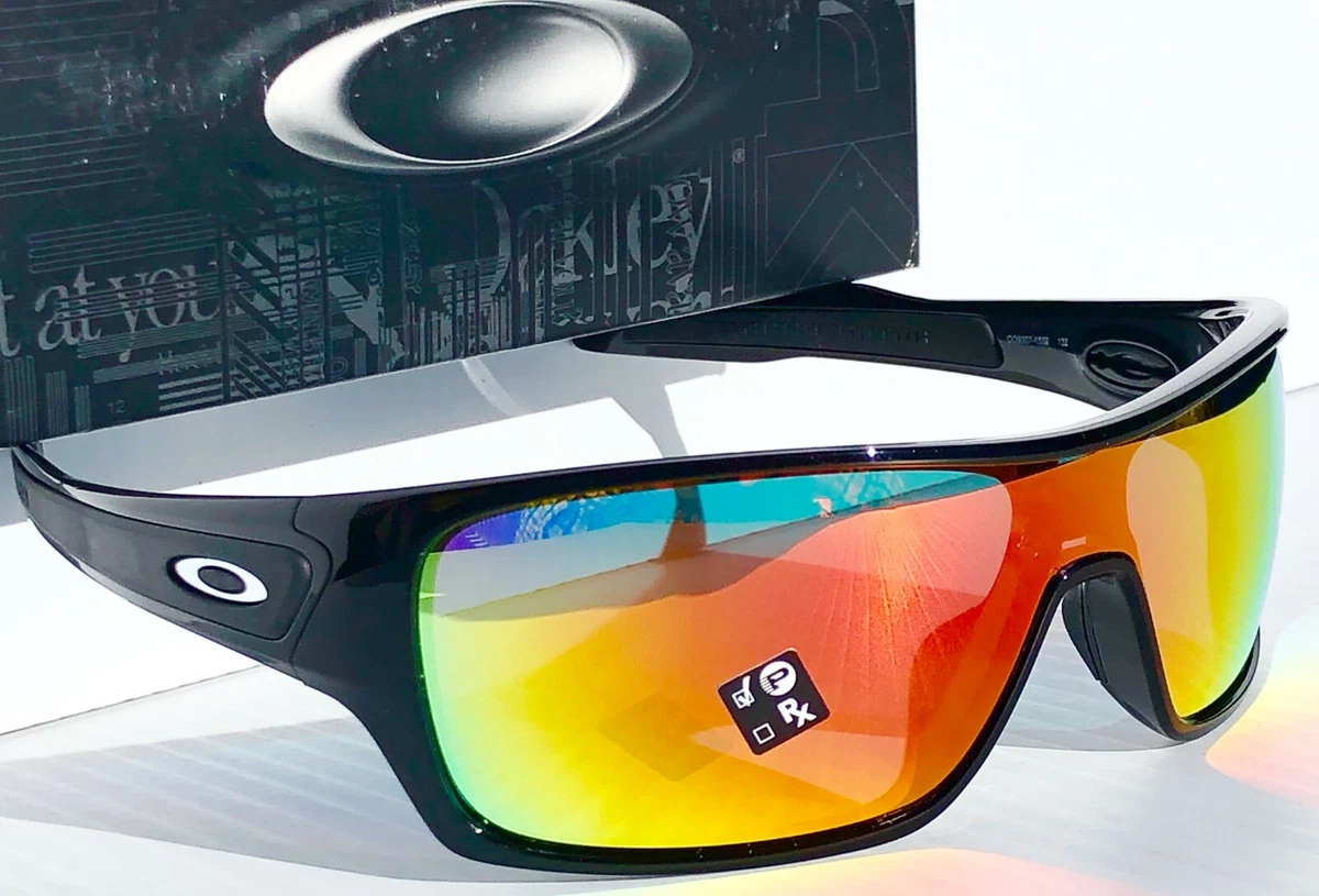 NEW Oakley TURBINE ROTOR Black POLARIZED Galaxy Ruby Iridium