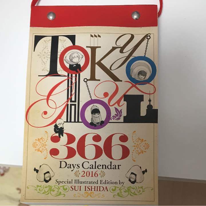 Tokyo Ghoul 366 Days Calendar 2016 Anime Manga Pictures SUI