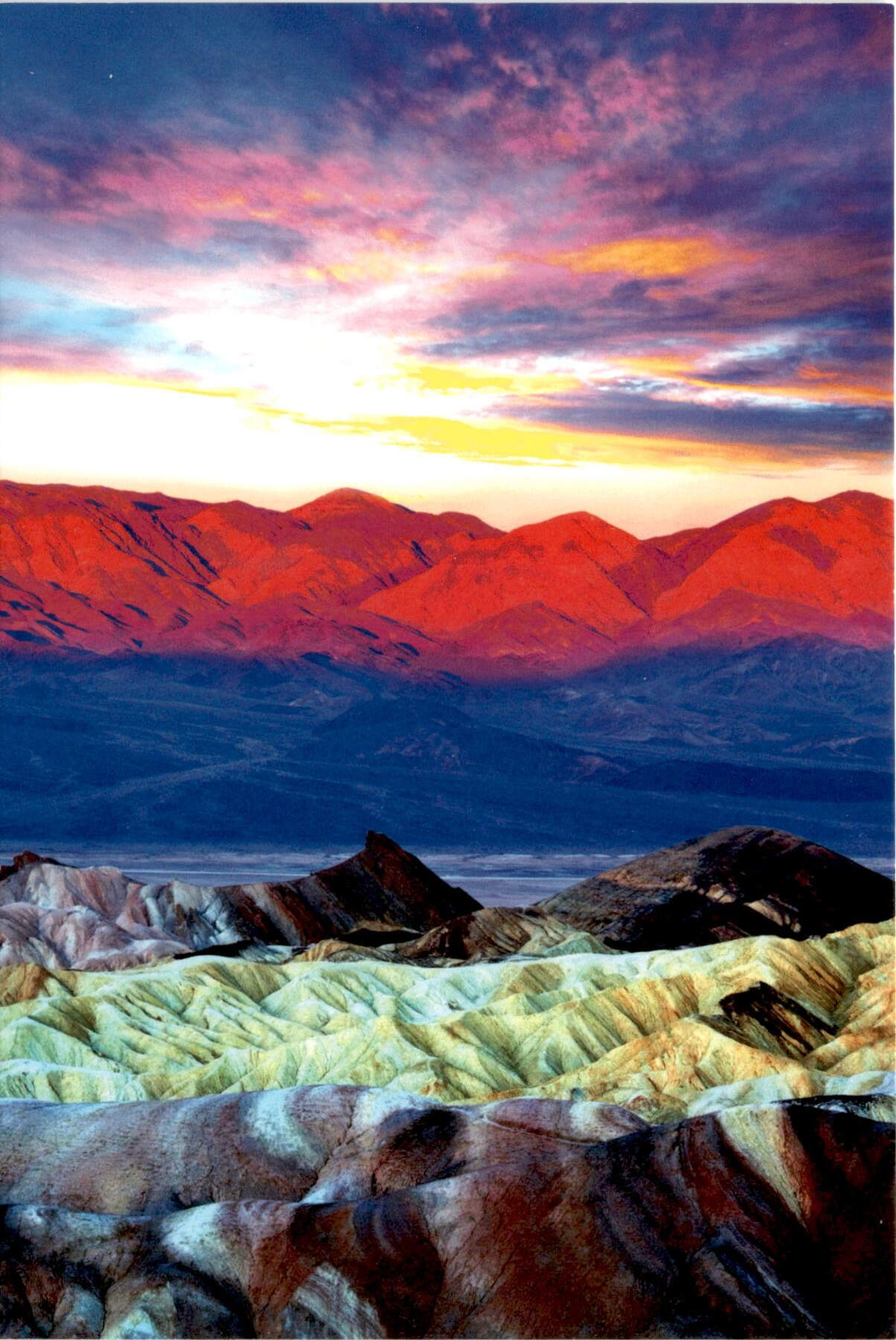 Death Valley National Park, California, USA, POSTCARD FAIR, Postcard