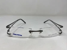 Urban Style 59 SATIN GUNMETAL 56-18-140 Metal Rimless Eyeglasses Frame NN96