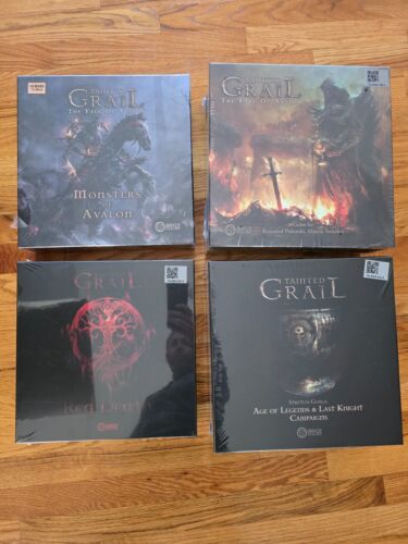 Tainted Grail: Fall of Avalon 2.0 SUNDROP - Gamefound + Extras - Brand New