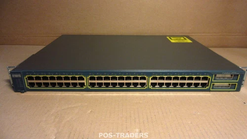 Cisco 2950 WS-C2950G-48-EI Switch 48-Port 10/100 Ports + 2x GBIC Slots + RM EARS