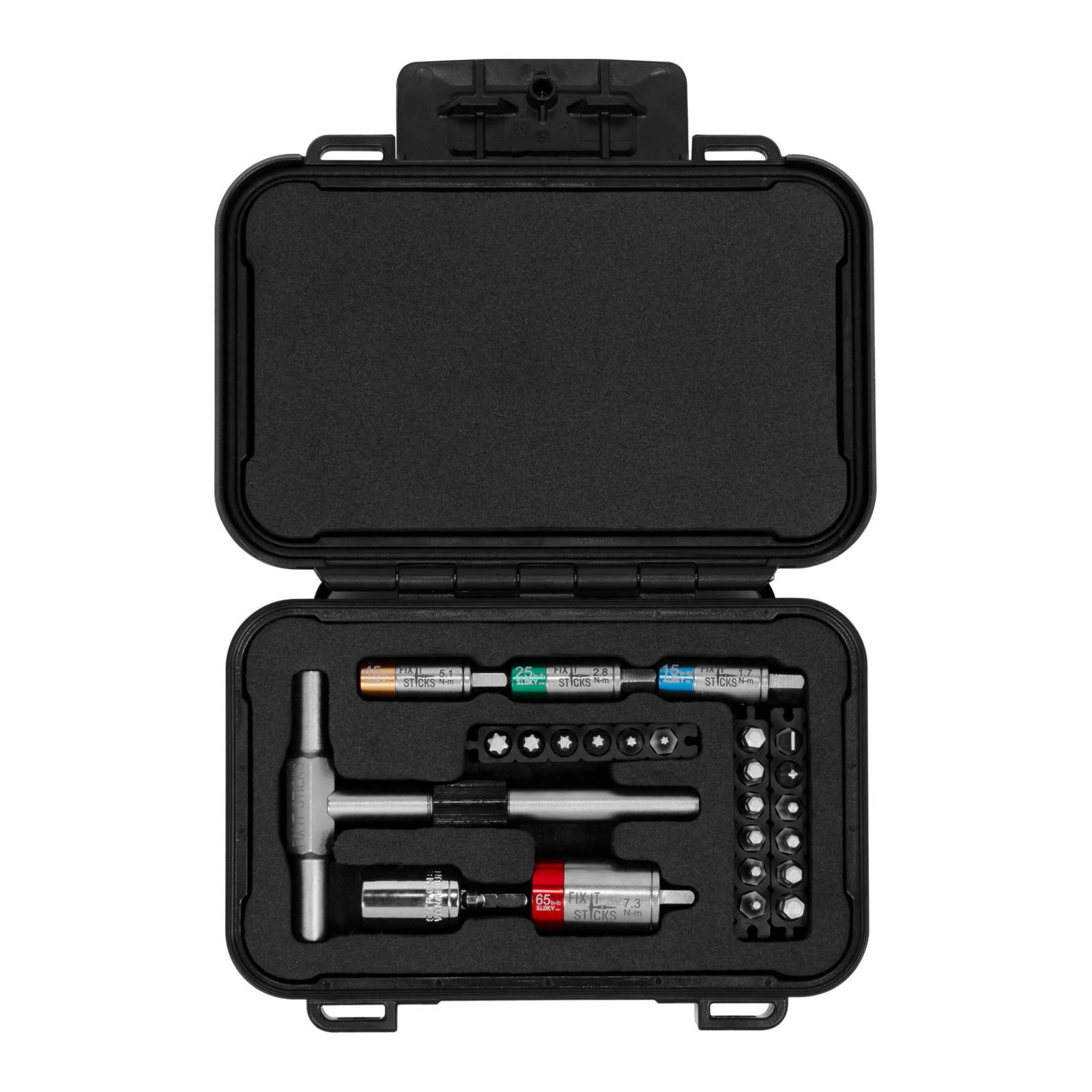 Fix It Sticks Hard Case Rifle Optics Tool Kit with Individual Torque Limiters