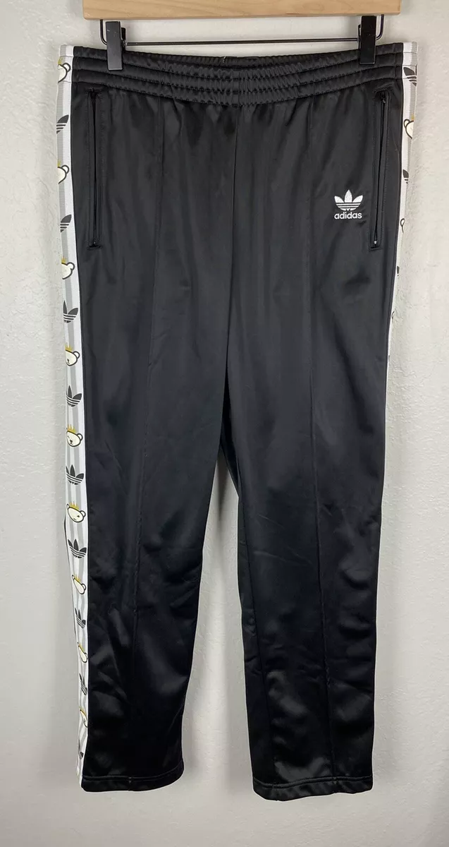 Adidas Originals x Nigo Retro Bear Super Star Track Pants Black RARE 32”  Waist