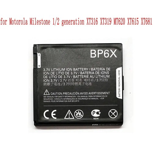 Batterie BP6X pour Motorola A855 MB200 XTMB501 i1 A955 A853 XT701 XT720 - Photo 2 sur 3