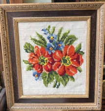 Tableau 34x30cm Tapisserie des