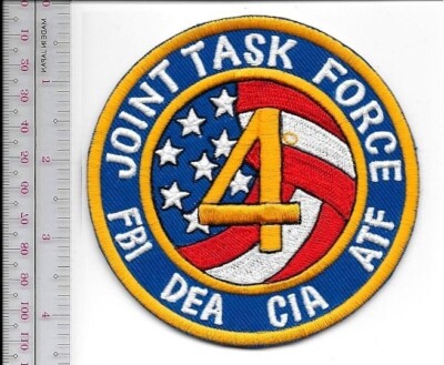 FBI CIA DEA ATf District of Columbia Washington DC Drug Joint Task For NO TARIFF