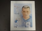 Johnny Unitas Signed 12x14.5 Lithograph Autograph Auto PSA/DNA AE02140