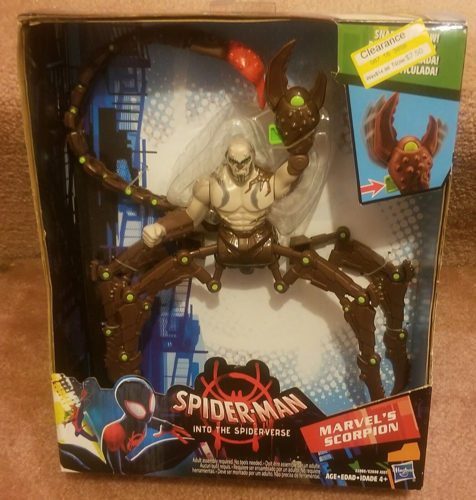 Spider-Man: Into the Spider-Verse 6-inch Marvel's Scorpion Figure 