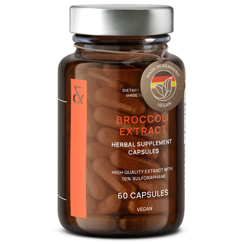 Broccoli Sprout Extract with 10 Sulforaphane Herbal Supplement Made in