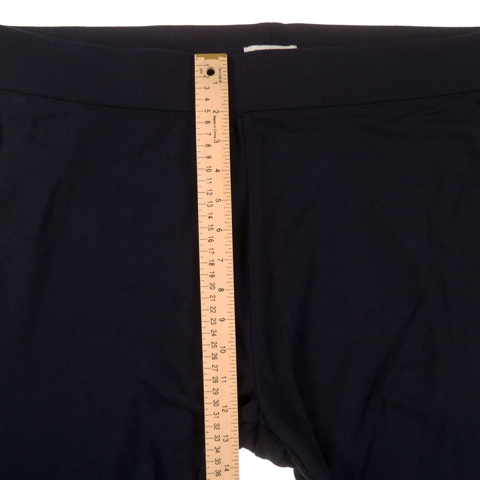 Leggings Matty M azules para mujer XXL 2XL elásticos Foto 3 de 4