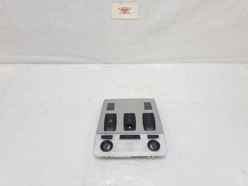 BMW 335i 2007-2009 consola techo domo luz mapa lámpara con techo corredizo 61-31-9-205-125 Foto 3 de 4