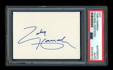 TOBY HARRAH SIGNED MINT CUT PSA/DNA AUTOGRAPHED TEXAS RANGERS HOF 4 X ALL STAR