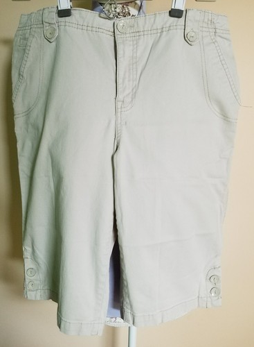 Shorts Gloria Vanderbilt Beige Pedal 
