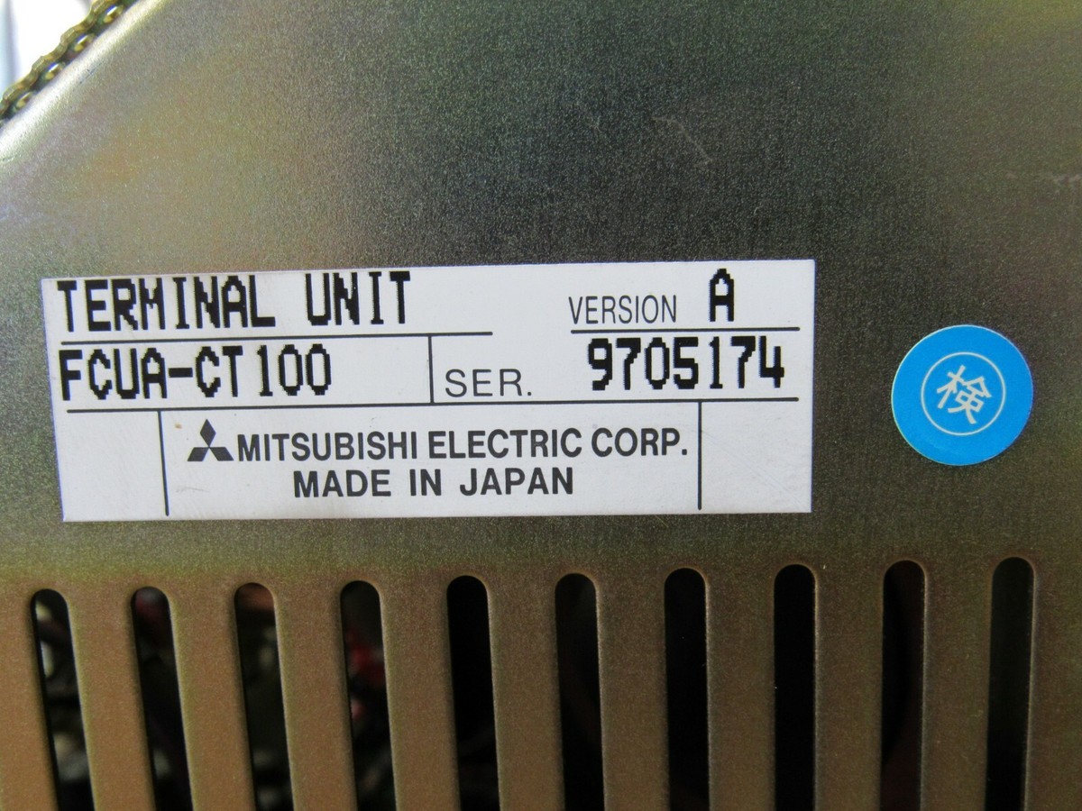 MITSUBISHI OPERATOR PANEL TERMINAL UNIT FCUA-CT 100 VER A, MDT962B